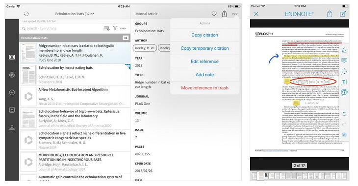 download the new for ios EndNote 21.0.1.17232