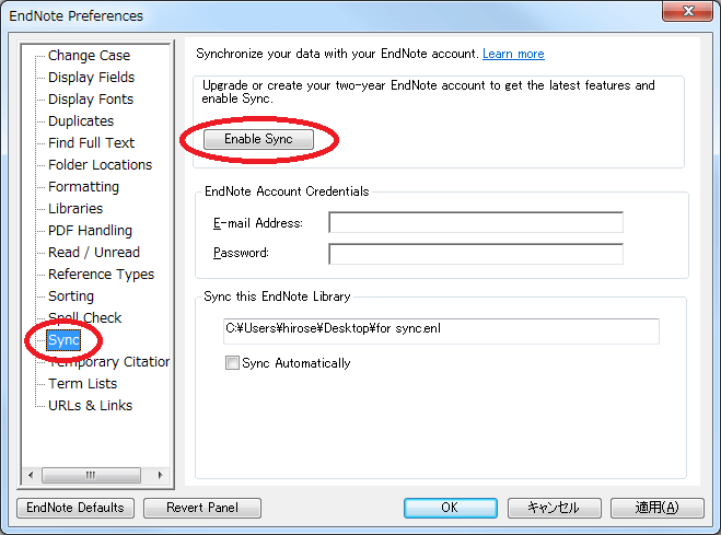 endnote online sync endnote online sync