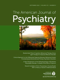 The American Journal of Psychiatry 年間個人購読