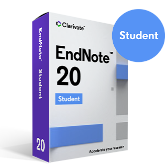 EndNote 20  (Win/Mac） 学生用 パッケージ版