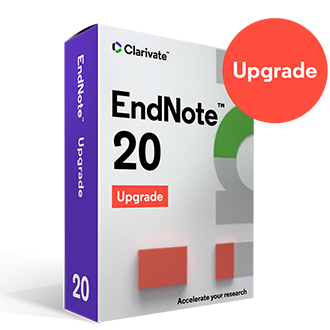 EndNote 20 Upgrade パッケージ版  (Win/Mac）
