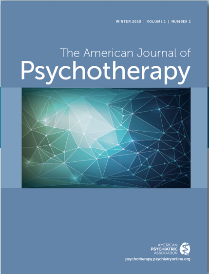 American Journal of Psychotherapy 年間個人購読（オンラインジャーナル）