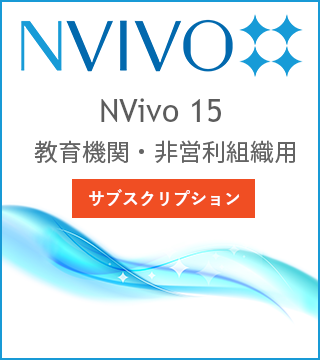 NVivo 15 12ԃTuXNvV @ցEcgDp