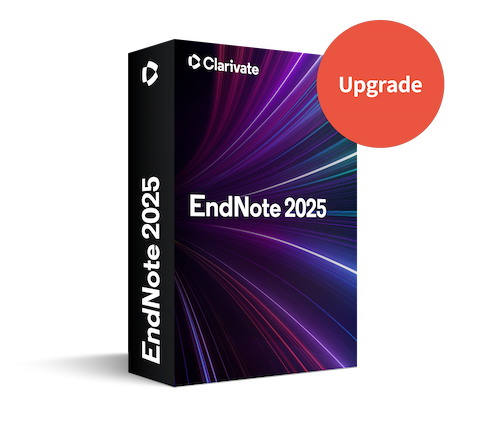 EndNote 2025 Upgrade pbP[W  (Win/Macj