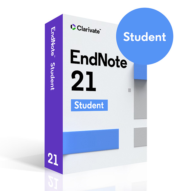 EndNote 21  (Win/Mac） 学生用 パッケージ版
