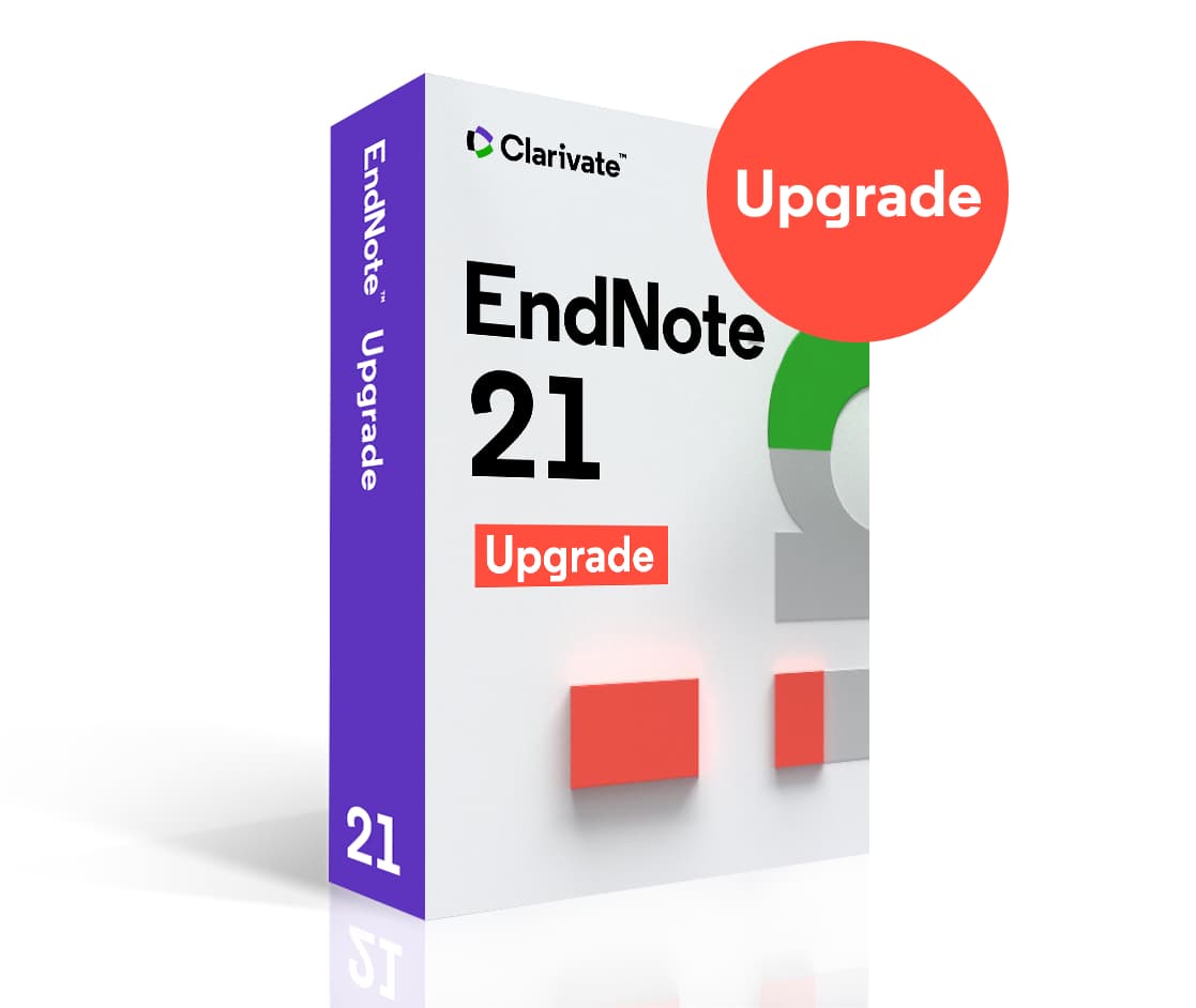 EndNote 21 upgrade パッケージ